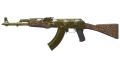 AK-47 | Gold Arabesque (Battle-Scarred)