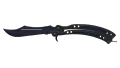 ★ Butterfly Knife | Blue Steel (Battle-Scarred)