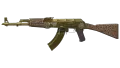 AK-47 | Gold Arabesque (Battle-Scarred)