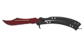 ★ Butterfly Knife | Crimson Web (Minimal Wear)