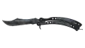 ★ StatTrak™ Butterfly Knife | Stained (Well-Worn)