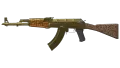 AK-47 | Gold Arabesque (Battle-Scarred)