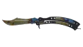 ★ Butterfly Knife | Case Hardened (Minimal Wear)