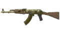 Souvenir AK-47 | Gold Arabesque (Field-Tested)