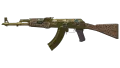 AK-47 | Gold Arabesque (Battle-Scarred)