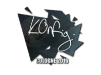 Sticker | k0nfig | Cologne 2016