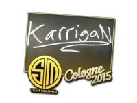 Sticker | karrigan | Cologne 2015