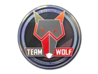 Sticker | MTS GameGod Wolf (Holo) | Cologne 2014