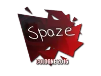 Sticker | spaze | Cologne 2016