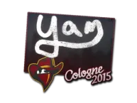 Sticker | yam | Cologne 2015