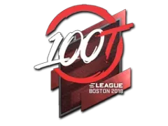 Naklejka | 100 Thieves | Boston 2018