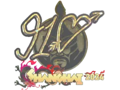 Sticker | 910 (Glitter) | Shanghai 2024