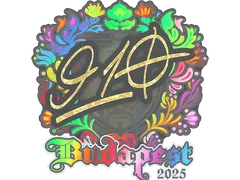 Sticker | 910 (Holo) | Budapest 2025