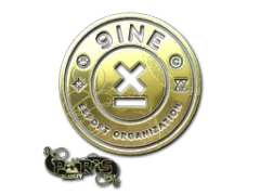 Aufkleber | 9INE (Gold) | Paris 2023