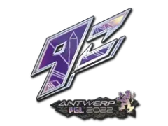 Aufkleber | 9z Team (Holo) | Antwerpen 2022