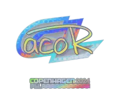 Sticker | acoR (Holo) | Copenhagen 2024
