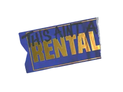 印花 | Ain't A Rental (Foil)