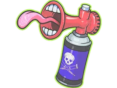 Sticker | Airhorn (Glitter)