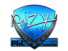 Наліпка | aizy (лискуча) | Краків 2017