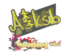 Sticker | Aleksib (Glitter) | Shanghai 2024