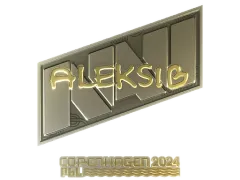 Sticker | Aleksib (Gold) | Copenhagen 2024