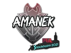 Naklejka | AMANEK | Sztokholm 2021