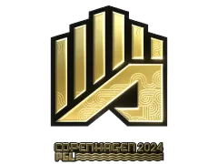 Aufkleber | AMKAL ESPORTS (Gold) | Kopenhagen 2024
