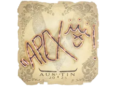Наклейка | apEX | Austin 2025