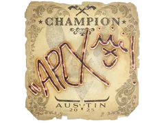 Sticker | apEX (Champion) | Austin 2025