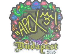 Sticker | apEX (Embroidered) | Budapest 2025