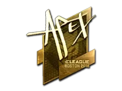 印花 | apEX（金色）| 2018年波士顿锦标赛