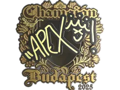 印花 | apEX (Gold, Champion) | Budapest 2025