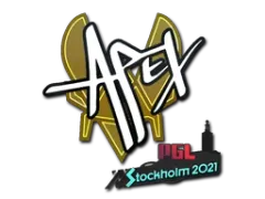 Klistermærke | apEX | Stockholm 2021