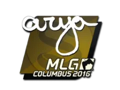 Klistermærke | arya | MLG Columbus 2016