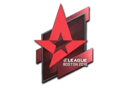 Naklejka | Astralis | Boston 2018