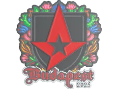 Sticker | Astralis (Embroidered) | Budapest 2025