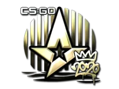 Наклейка | Astralis (золотая) | РМР-2020