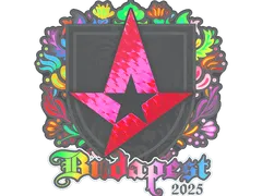 Pegatina | Astralis (holográfica) | Budapest 2025