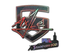 Наліпка | Ax1Le (голографічна) | Стокгольм 2021