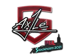 Naklejka | Ax1Le | Sztokholm 2021