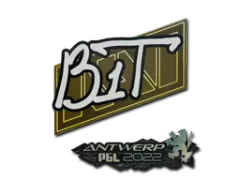 Pegatina | b1t | Amberes 2022