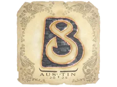 Abțibild | B8 | Austin 2025