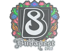 Sticker | B8 (Embroidered) | Budapest 2025