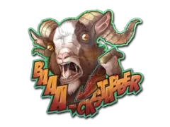 Klistermärke | Baaa-ckstabber!