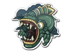 Klistermærke | Baby Fire Serpent