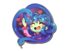 Klistermærke | Baby Medusa