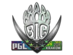 Sticker | BIG (Holo) | Krakow 2017