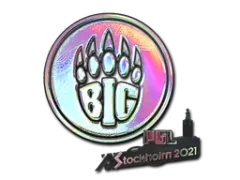 Çıkartma | BIG (Holo) | Stockholm 2021