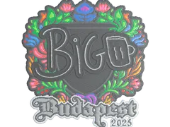 Sticker | biguzera (Embroidered) | Budapest 2025