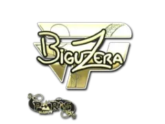 Наліпка | biguzera (золота) | Париж 2023